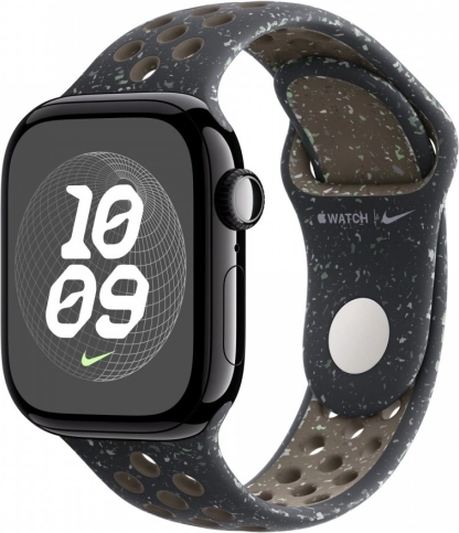 Sportovní pásek Nike v noční modři pro pouzdro 40 mm - velikost M/L