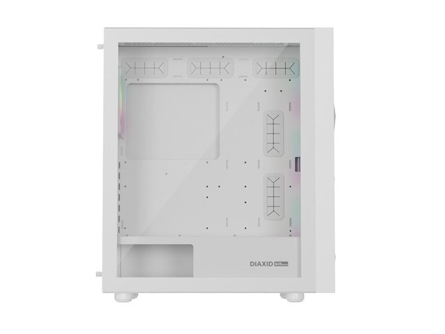 Genesis Diaxid 605 ARGB MIDI TOWER kryt USB-C Bílá