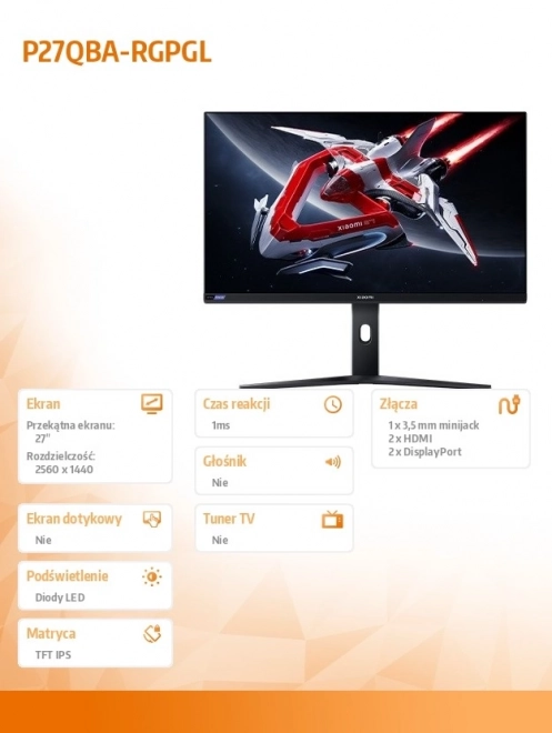 Monitor pro herní G Pro 27 s Mini LED