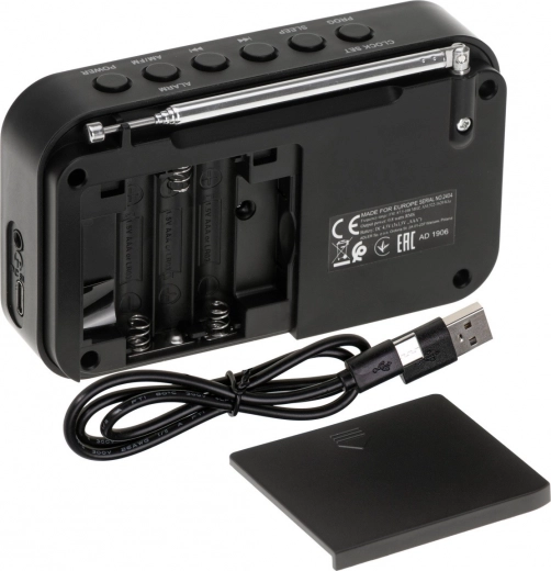 Flexibilní napájení USB‑C nebo baterie