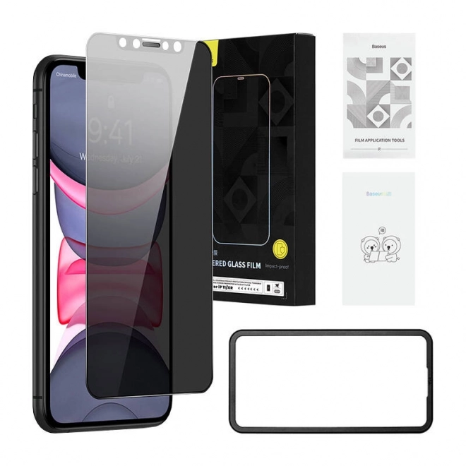 Tvrzené sklo Baseus 0,3 mm pro iPhone 11/XR