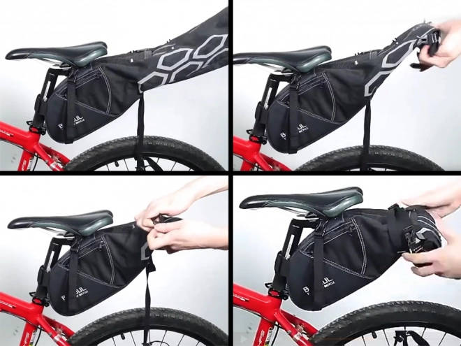 Voděodolná cyklistická brašna pod sedlo