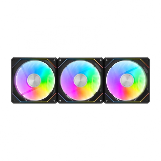 Počítačové ventilátory Darkflash Gauss G24 3 v 1 (černé)