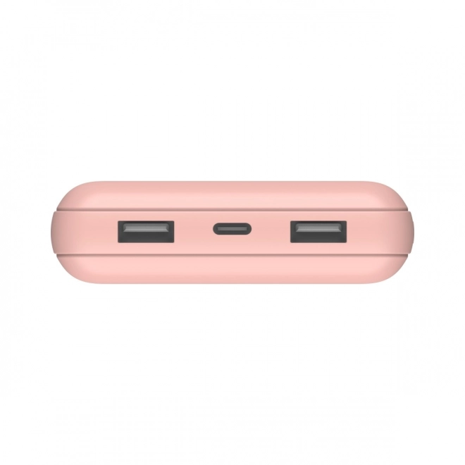 PowerBank 20 000mAh 15W USB-A/USB-C růžová zlatá