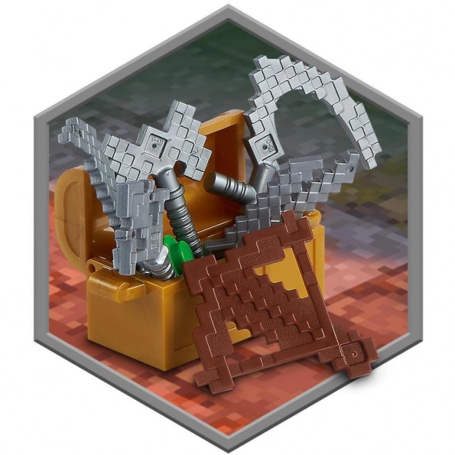Lego Minecraft Džunglová obluda