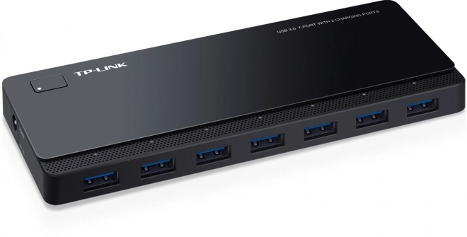 7portový rozbočovač USB 3.0 se dvěma nabíjecími porty