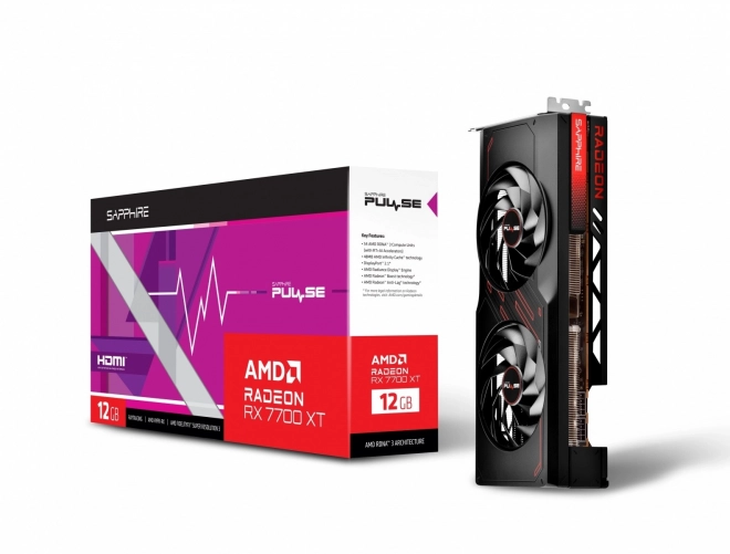 Grafická karta Sapphire Radeon RX 7700 XT 12GB GDDR6