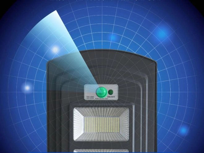Solární LED pouliční lampa s dálkovým ovládáním