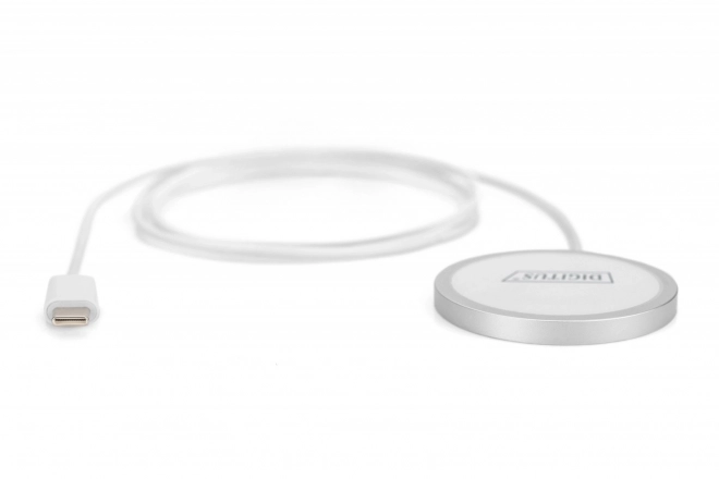 15W bezdrátová indukční nabíječka MagSafe 1m USB-C Bílá
