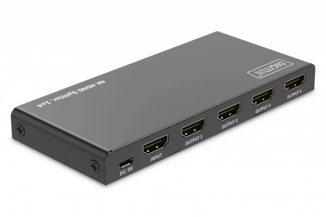HDMI Rozdělovač 1x4 s podporou 4K a HDR