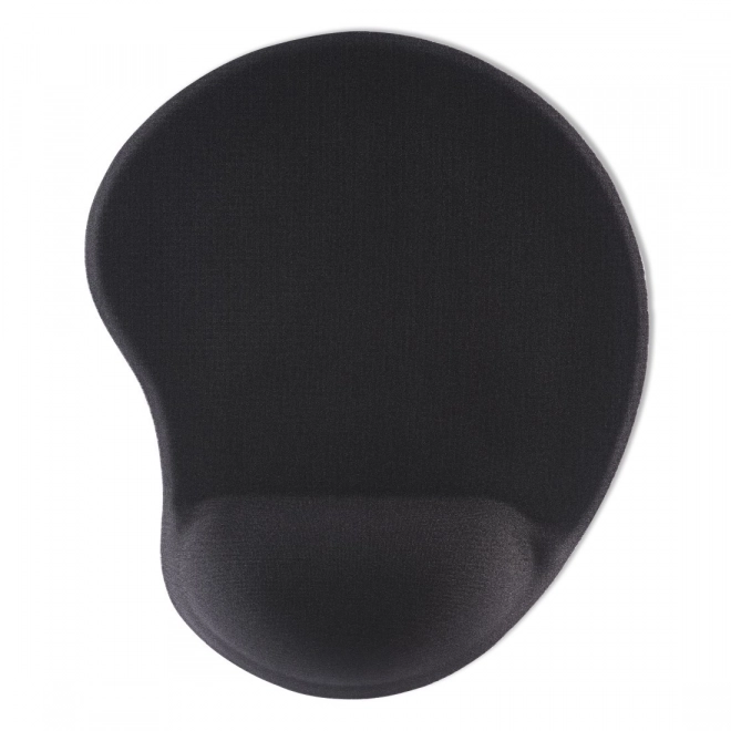 Ergonomická černá podložka pod myš s opěrkou Hama