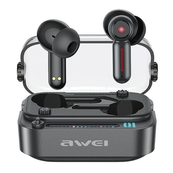 Sluchátka Bluetooth 5.3 TWS T58 ANC černá