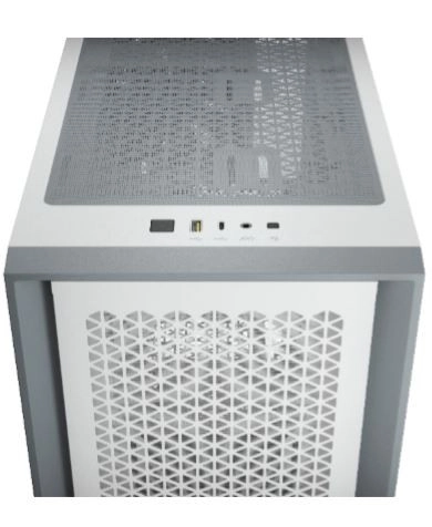 4000D Airflow TG skříň bílá Mid Tower ATX