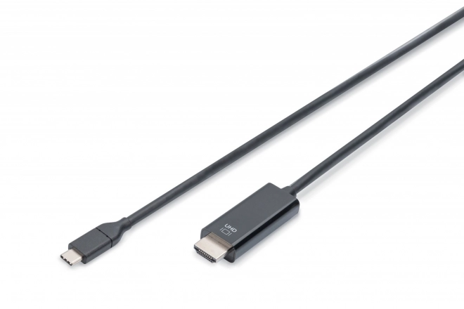 Kabel USB-C na HDMI 5m 4K/60Hz černý