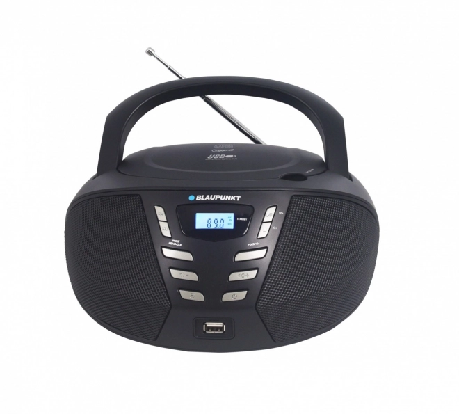 FM PLL CD/MP3/USB/AUX boombox černý
