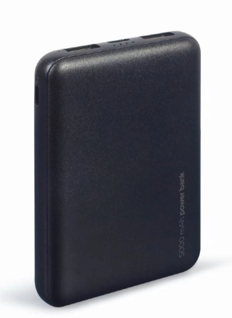 PowerBank 5000 mAh černá