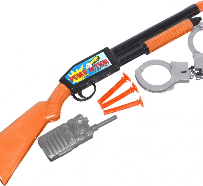 Policejní puška se setem doplňků 48 cm
