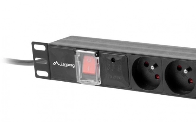 PDU racková napájecí lišta 1U 16A 4x 230V CZ 4x IEC C13 2m černá