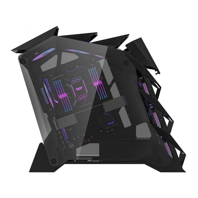 Počítačová skříň Darkflash K2 (černá)