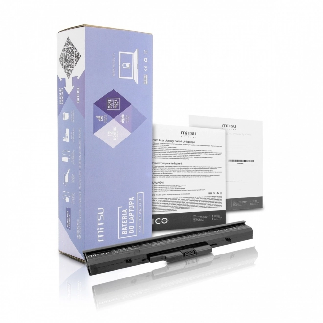 Baterie Mitsu pro notebooky HP 510/530 4400mAh