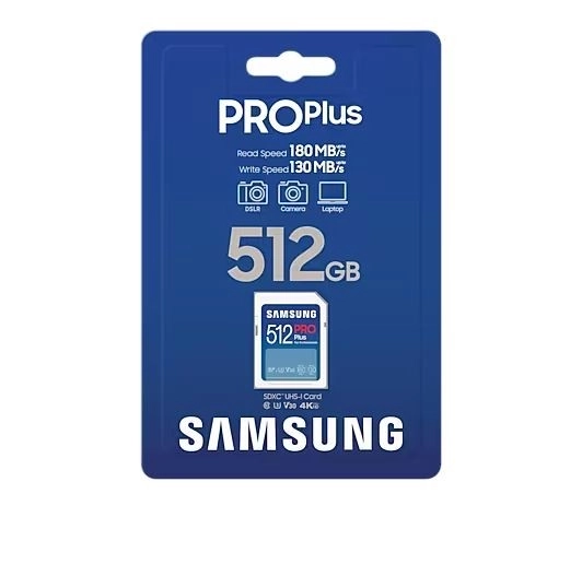 Paměťová karta SD PRO Plus MB-SD512S/EU 512GB