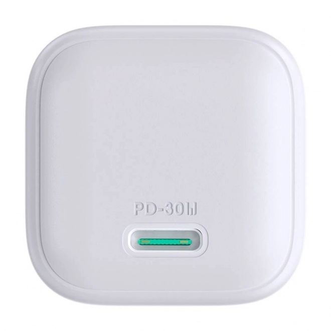 Joyroom miniaturní nabíječka 30W GaN bílá