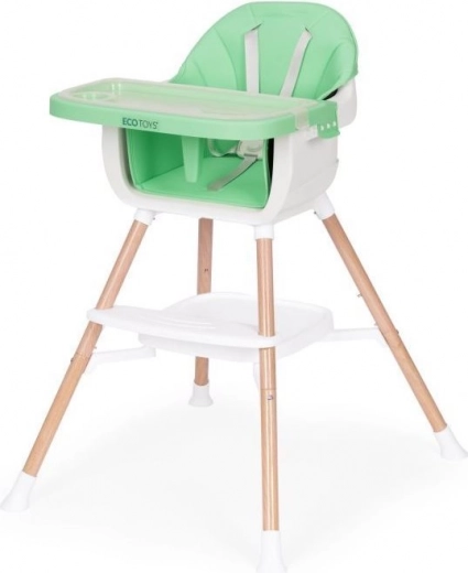 2v1: vysoká židlička i cestovní sedák