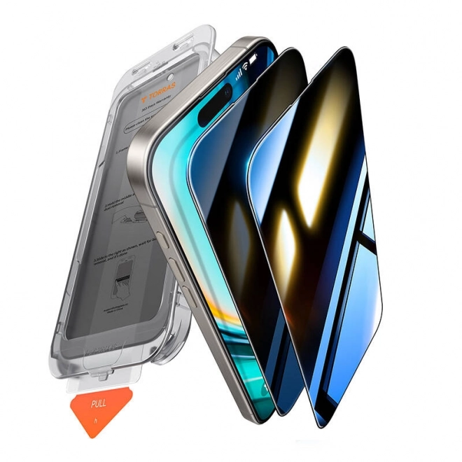Tvrzené sklo Privacy pro iPhone 16 Plus