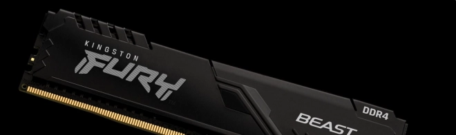 Paměť Kingston Fury Beast DDR4 16GB (2x8GB) 3600MHz CL17