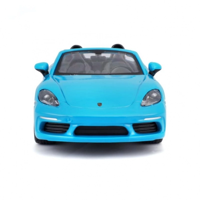 Bburago 1:24 Porsche 718 Boxster Blue