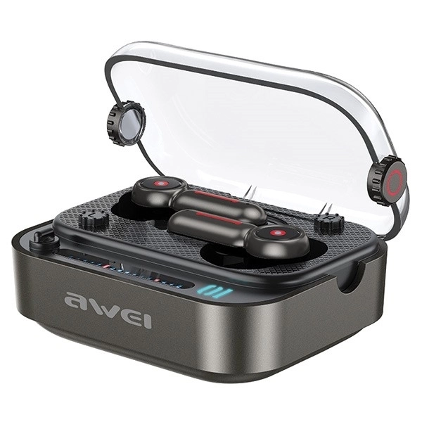 Sluchátka Bluetooth 5.3 TWS T58 ANC černá