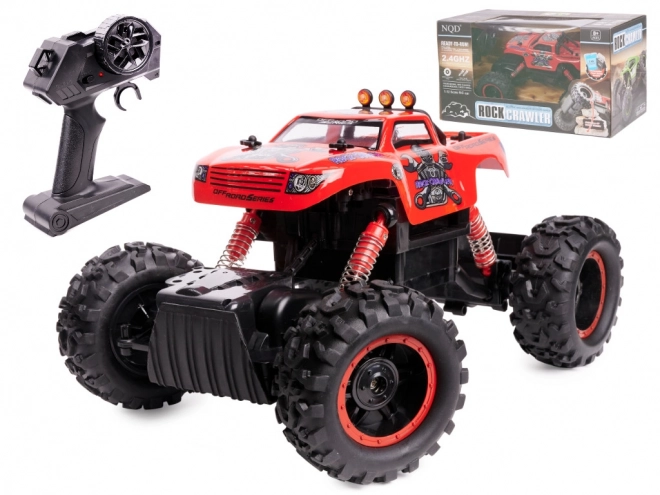 NQD ROCK CRAWLER KING RC auto 1:12 USB – Červené