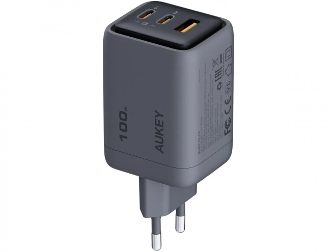 Aukey Rychlá Nabíječka Comet Mix 3 s 3 Uvsky 100W