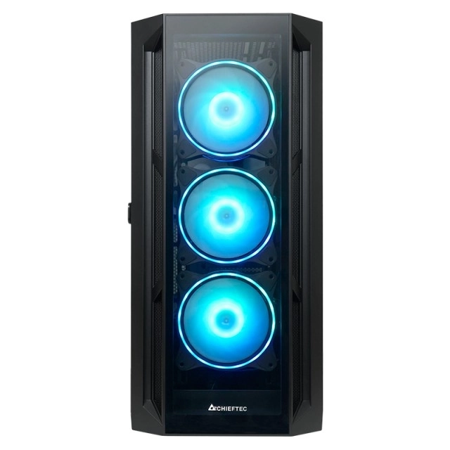 Skříň APEX GA-01B-TG-OP 4xFans ARGB
