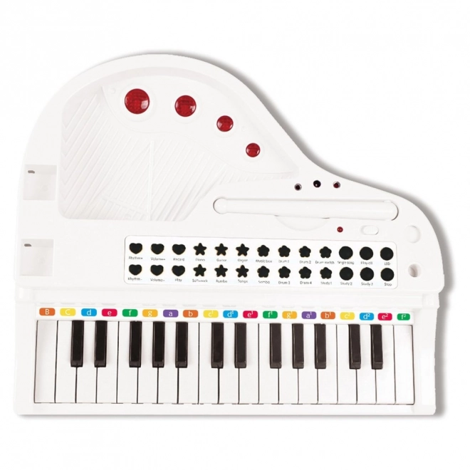 Mini elektronický klavír s mikrofonem