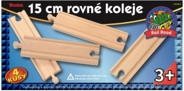 Maxim rovné koleje 15 cm – 4 ks