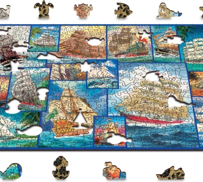 Oboustranné Puzzle 2v1