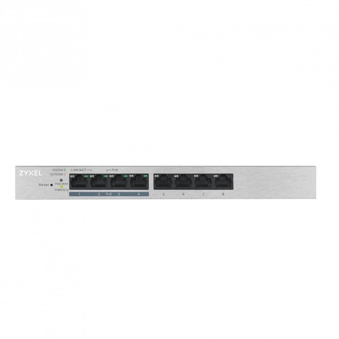 Zyxel GS1200-8HP V2 8port PoE+ přepínač s webovým řízením