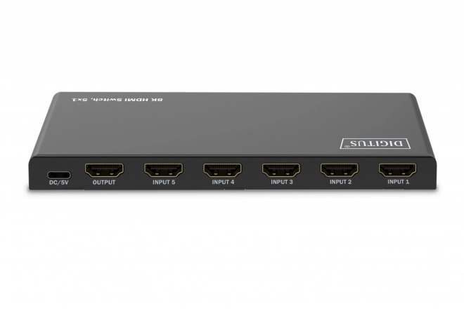 Přepínač HDMI 8K s 5 vstupy a dálkovým ovládáním
