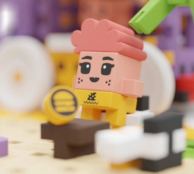 Konstrukční kostky Mini Waffle - Food Truck