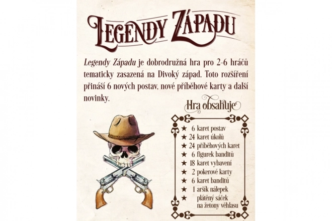 Legendy západu: rozšíření 1 – Hrst novinek