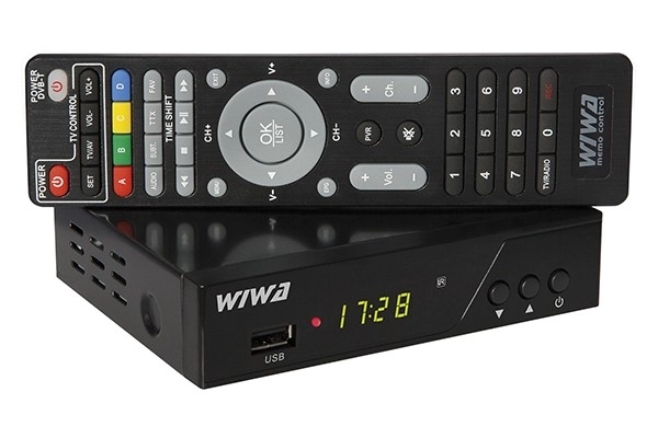 Moderní tuner WIWA s technologií H.265 PRO