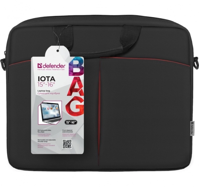 Brašna na notebook IOTA 15.6 Black
