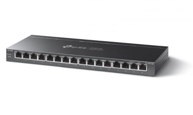 SG116P 16xGE (16xPoE+) Neřízený přepínač