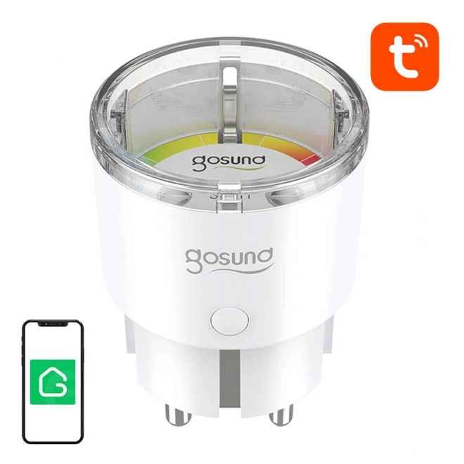 Chytrá zásuvka WiFi Gosund SP111 3680W 16A, Tuya