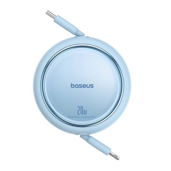 Kabel Baseus Free2Pull USB-C na Lightning 20W modrý