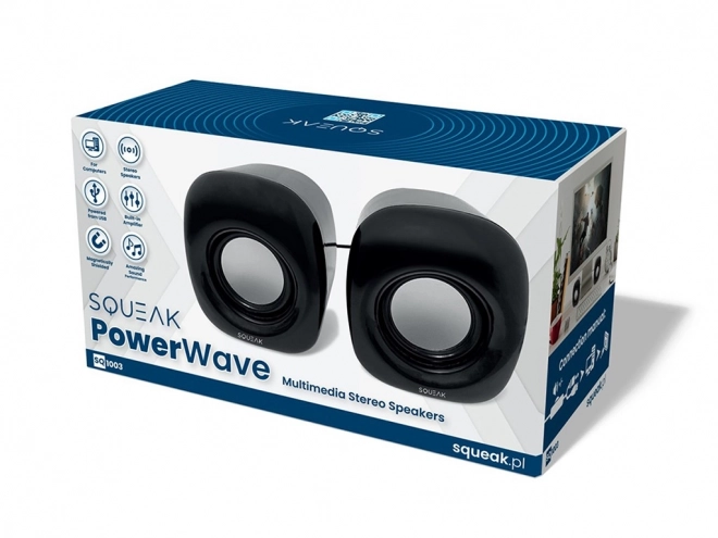 Squeak PowerWave stereofonní reproduktory