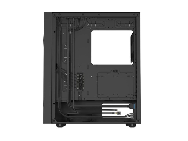 Genesis Diaxid 605F MIDI TOWER skříň USB-C černá