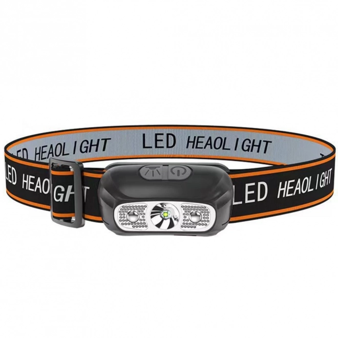 LED čelovka s USB nabíjením