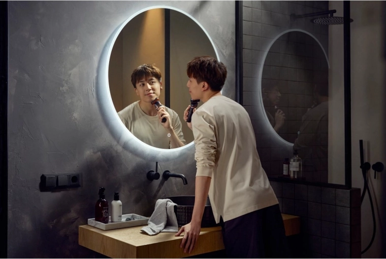 Flexibilní 360° hlava pro dokonalý kontakt